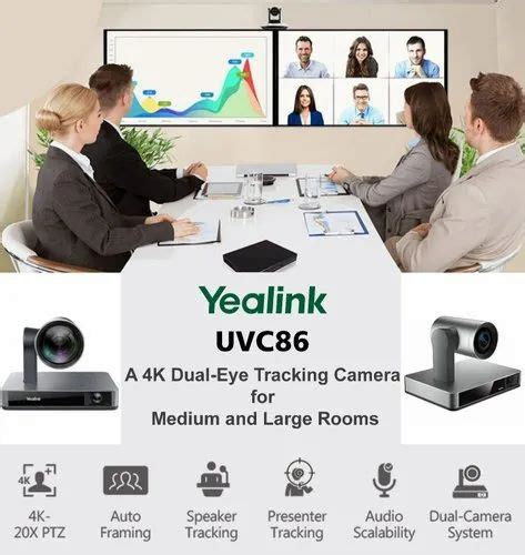 Yealink IP Based Video Conferencing Solution - Yealink UVC86- 4K USB ...