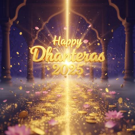 🔥 Happy Dhanteras 2025 Wishes For Whatsapp Dp Background Free Downloa