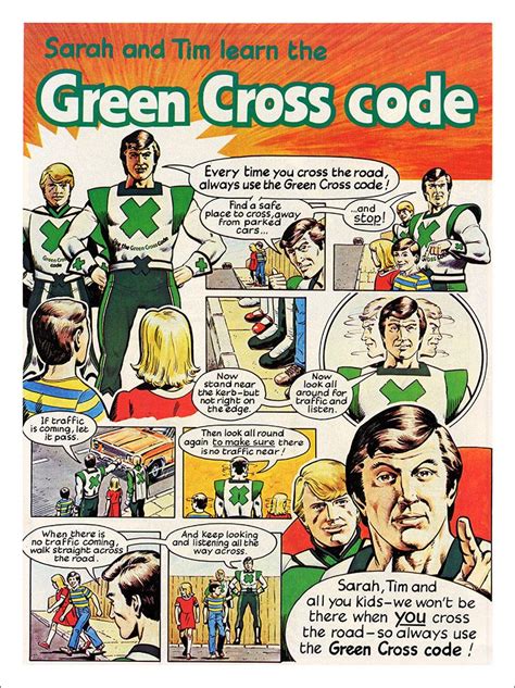 Image result for Dave Prowse Green Cross Code