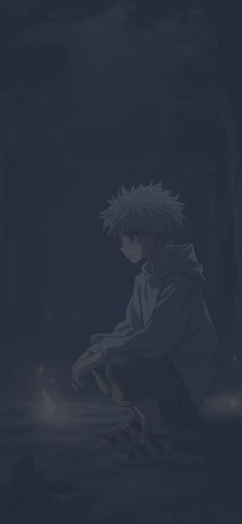 Hunter X Hunter Killua in Forest Dark Wallpapers - Killua Wallpaper