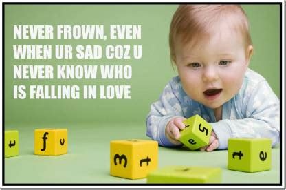 Cute Baby (Quotes) Poster Paper Print - Children posters in India - Buy ...