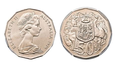 Australian 50 Cent Coin Value Chart: Round & Rare Coins