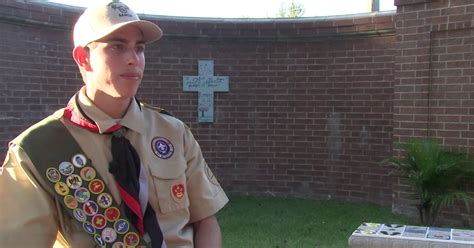 Houston teen earns Eagle Scout status by helping out seniors | FOX 26 ...