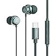 Ambrane Type-C Wired in Ear Earphones, 10Mm Bass Drivers, Inline ...