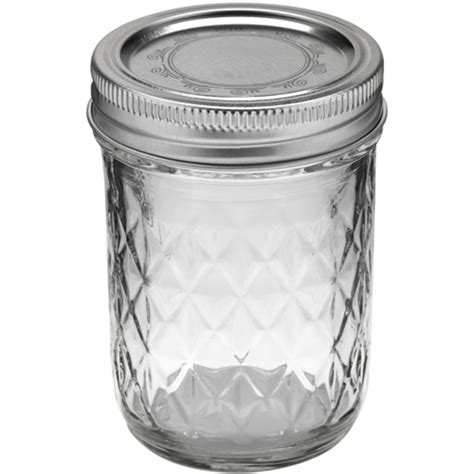 Ball 8oz (Half Pint) Quilted Regular Mouth Canning Jar - Whisk