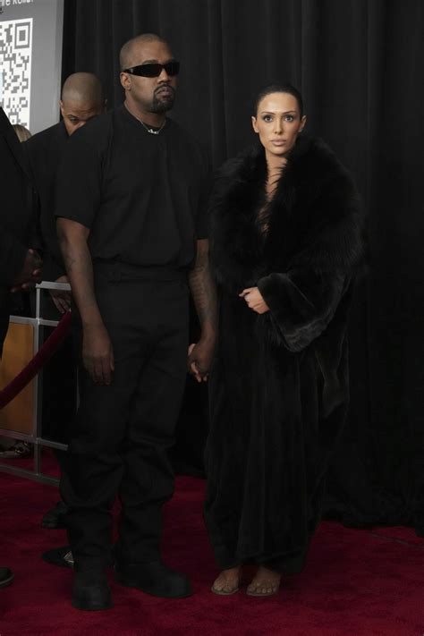 Lip-Reader Reveals What Kanye West Said to 'Nude' Bianca Censori at Grammys - Newsweek