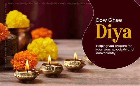 Buy Om Phool Batti Small Size Cow Ghee Diya Batti for Puja, 100 Pcs ...