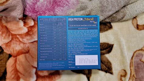 MuscleBlaze Fit High Protein Muesli(1Kg, Dark Chocolate & Cranberry ...