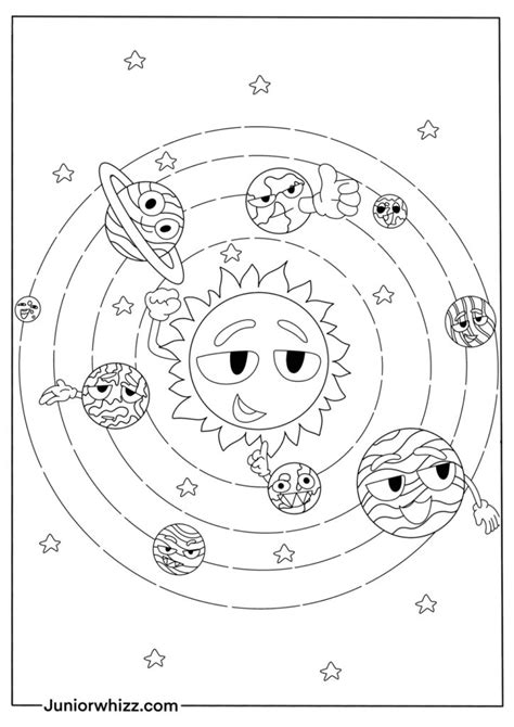 Planets Coloring Pages 的图像结果