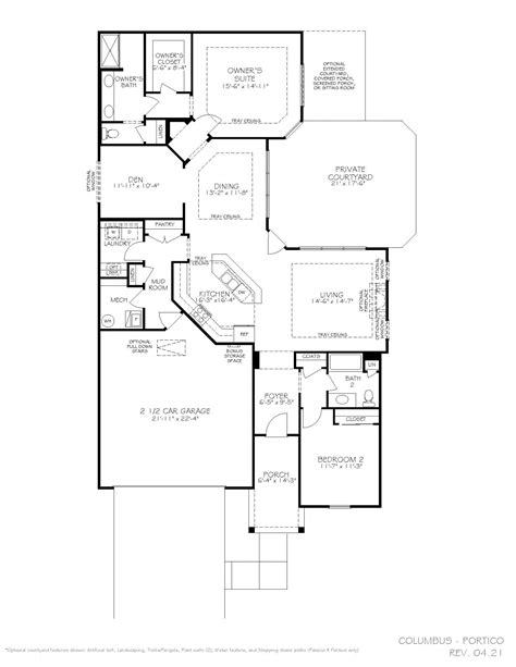 Portico Floor Plan | Epcon Communities