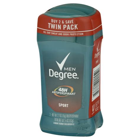 Degree Men Dry Protection Antiperspirant Deodorant Sport Twin Pack 2 ct ...