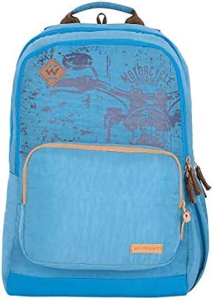 Buy Wildcraft Unisex 3 Compartment Zipper Closure Backpack (Blue_Free ...