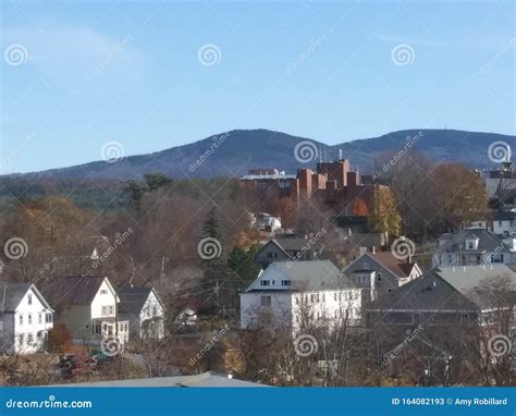 Rooftop View of Laconia Hospital NH Stock Image - Image of view ...