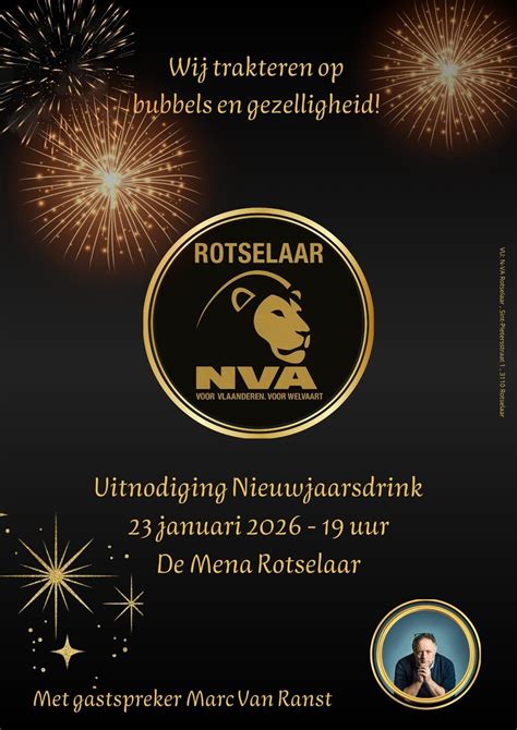 Nieuwjaarsdrink, Mena, Rotselaar, 23 January 2026 | AllEvents