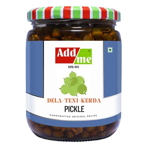 Add me Rajasthani Masala Ker Pickles 500gm Glass Jar Homemade kair Dela ...