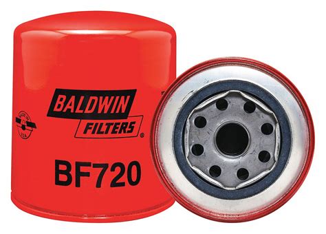 BALDWIN FILTERS, Spin-On, 3 11/16 in Outside Dia, Fuel Filter - 2KZC7 ...