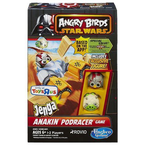 Buy Angry Birds STAR WARS Jenga Anakin Podracer Game Online at Low ...