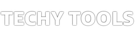 Techytools - Site For Tech Tools