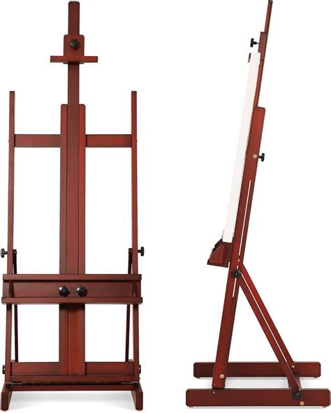 VISWIN Large H-Frame Easel for Painting 53"-91" H, Adjustable Solid ...