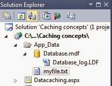How to Implement Caching concepts in asp.net website | MY.NET Tutorials