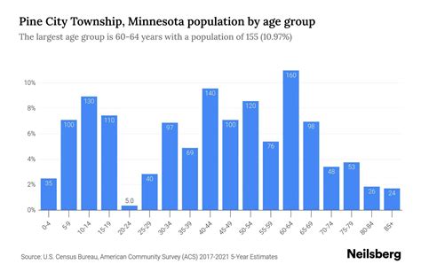 Pine City Township, Minnesota Population by Age - 2023 Pine City Township, Minnesota Age ...