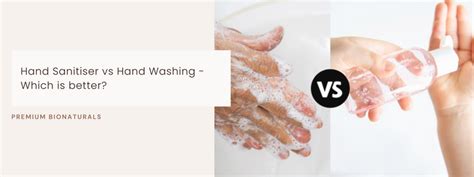 Hand Sanitiser vs Hand Washing - Which is better? – Premium Bionaturals