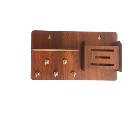 3 Lines Wooden Phone Stand & Keyholder – Dimpy's
