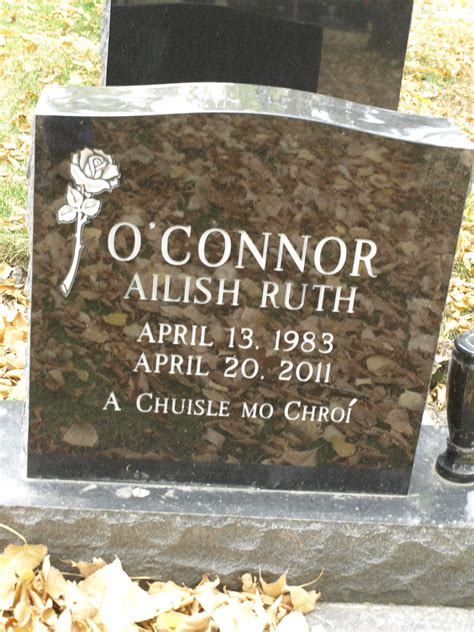 Ailish Ruth O'Connor (1983-2011) - Find a Grave Memorial