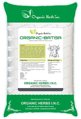 Cattle Products - Organic Herbs