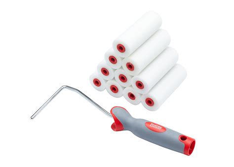 Buy ProDec 11 piece 4" High Density Foam Mini Paint Rollers and Frame ...
