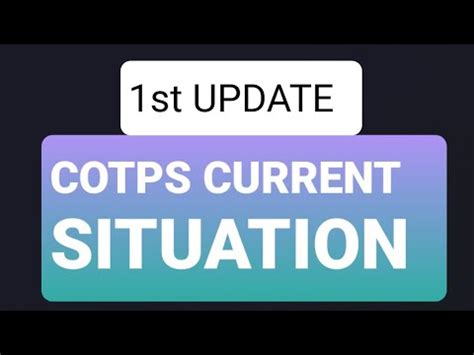 Image result for Cotps Update Withdrawals Error