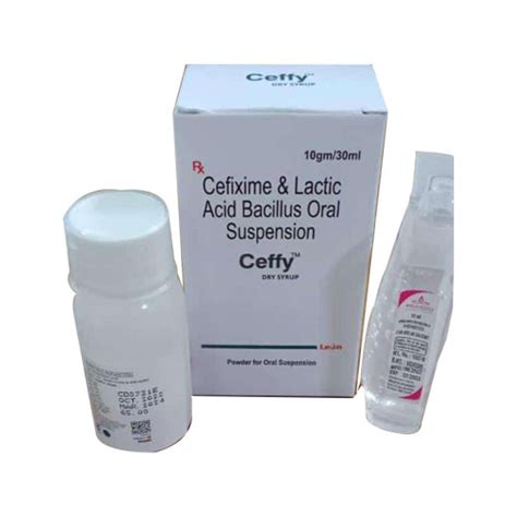 Cefixime and Lactic Acid Bacillus Dry Suspension bioniqe healthcare