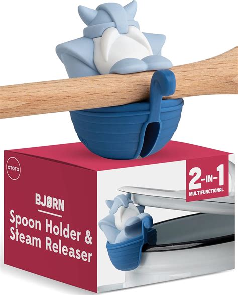Amazon.com: New!!! Bjorn Viking Spoon Holder by OTOTO - Spoon Rest for ...
