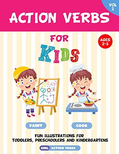 Action Verbs for kids: Learning to identify action verbs / Vol 2: Fun ...
