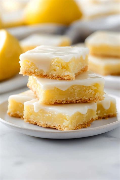 Lemon Brownies - Insanely Good
