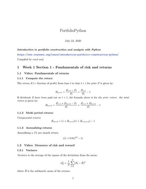 Image result for Python Folio Example