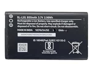pkstore Generic Mobile Battery Compatible with BL-L5G Rechargeable Li ...