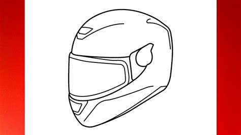 How To Draw A Race Car Helmet