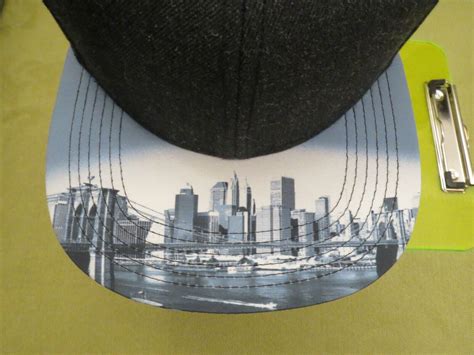 Buy Lids Brand New York City Skyline Visor, Black Heather Crown, Adj ...
