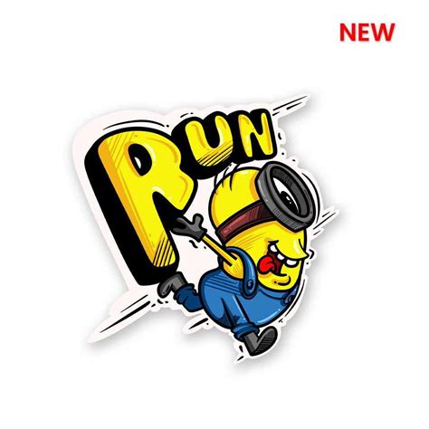 RUN!!! Sticker – STICK IT UP