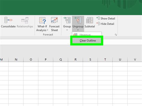 Image result for Excel Data Outline Group
