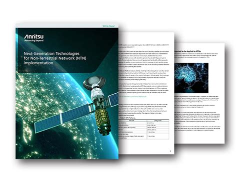 Next-Generation Technologies for Non-Terrestrial Network (NTN ...