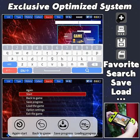 Buy X51 Handheld Game Console 5.0 inch Pro Retro Games Consoles Classic ...