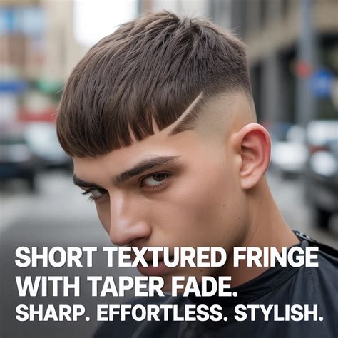 20+ Textured Fringe with Fade Haircuts – The Modern Look Every Guy’s Trying