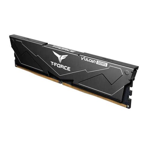TeamGroup T-Force Vulcan 16GB DDR5 Black Desktop Ram