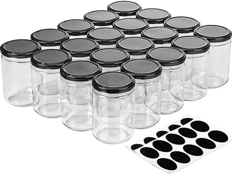 Buy Boxoza Glass Small Containers Set Of 8 Masala And Spices Storage ...
