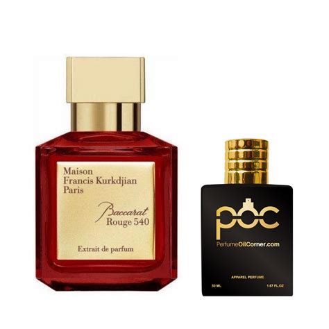 Baccarat Rouge 540 type Perfume – PerfumeOilCorner.com
