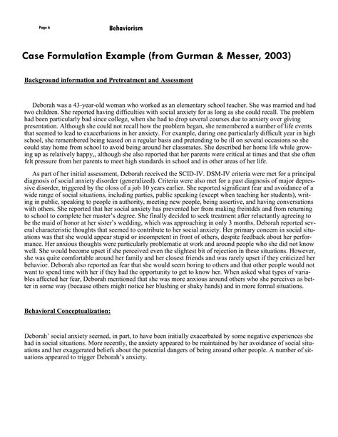 Image result for Case Formulation Models