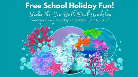 Under the Sea Bath Bomb Workshop - Waterford Plaza, Waterford Plaza ...
