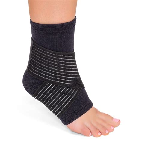 2-Piece Ankle Support Compression Wrap | Collections Etc.